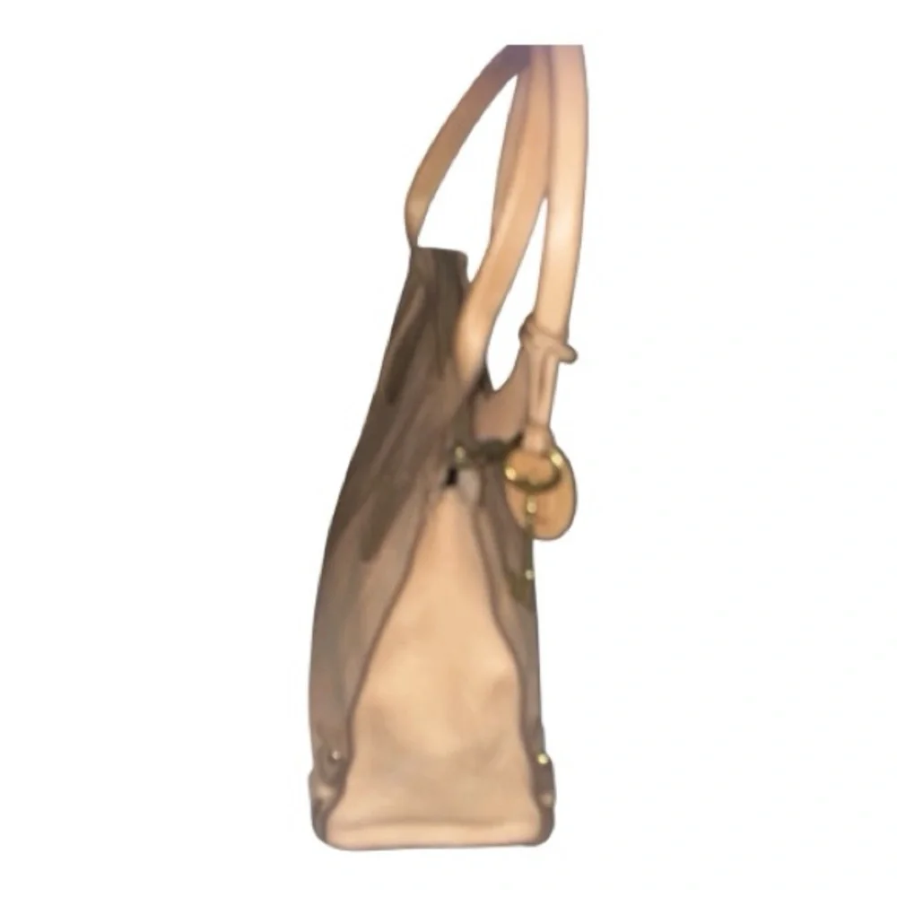 FOSSIL Vintage Reissue Carmel Tan Shoulder Tote Purse Bag